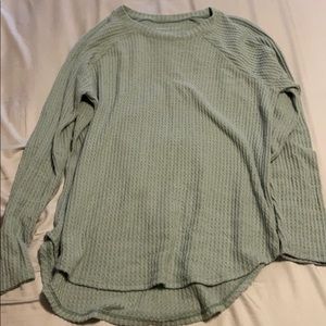 American Eagle Waffle Top